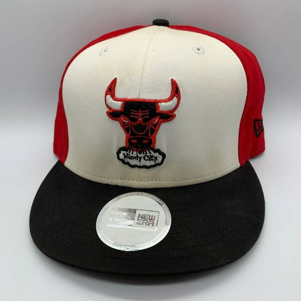 Chicago Bulls Windy City New Era Fits Hat Snapback Cap Mens Air Jordan
